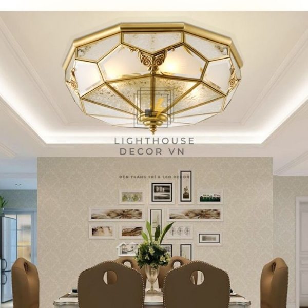 Đèn đồng cho hành lang – sảnh – phòng khách phong cách Châu Âu WABR6305